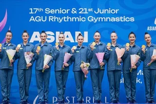 Uzbekistan wins 16 medals at Asian Rhythmic Gymnastics Championships