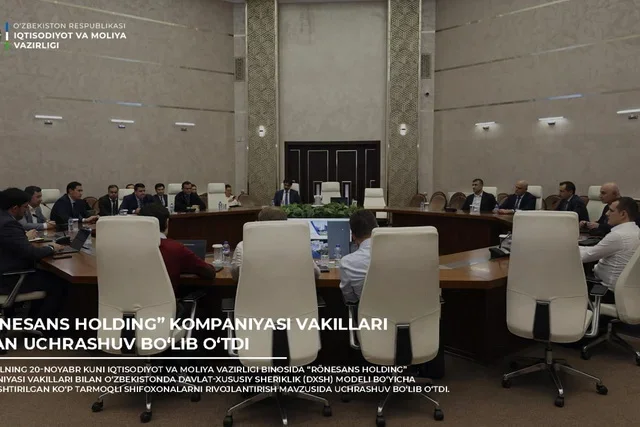 Rönesans Holding планирует развивать сеть больниц в Узбекистане