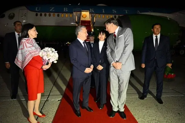 President of Uzbekistan Arrives in Washington for a Working Visit