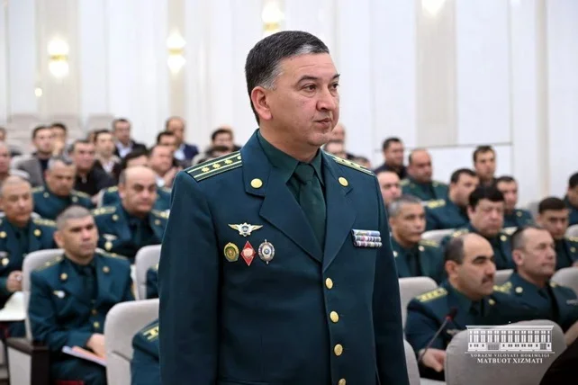 Abdumajid Shermukhamedov appointed as head of the Khorezm Regional Department of Internal Affairs