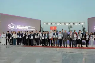 Schoolchildren from Uzbekistan win ten medals at the Mendeleev Olympiad