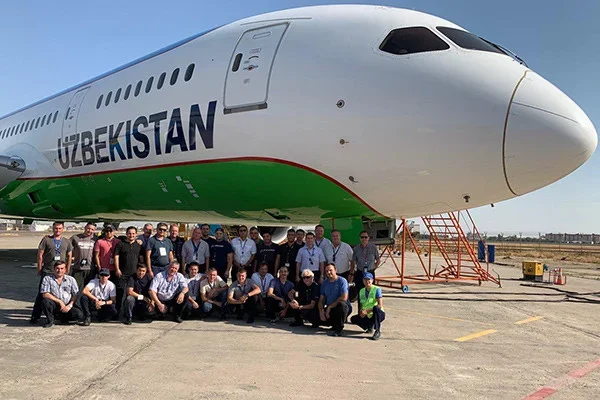 First C-check performed on Boeing-787 Dreamliner in Tashkent