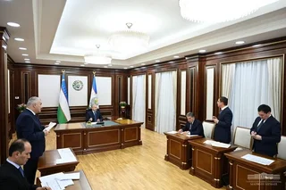 Uzbekistan’s President Reviews Proposals for Using Space Monitoring to Boost Economic Development
