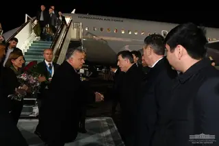 Prime Minister of Hungary arrives in Samarkand