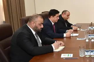 Uzbek MFA hosts a meeting with the Ambassador of Palestine