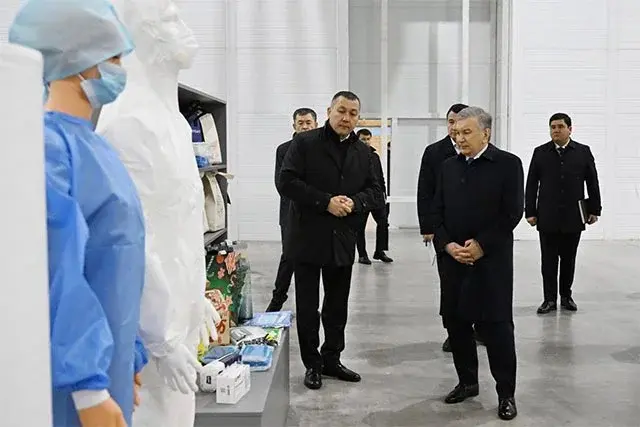 President of Uzbekistan Visits Invest Asia Facility in Syrdarya SEZ