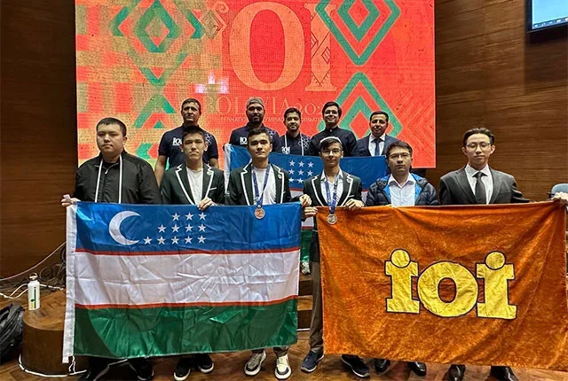 Школьники из Узбекистана завоевали серебро и бронзу на IOI-2025
