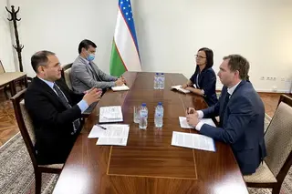Uzbek Foreign Ministry hosts a meeting with the Ambassador of Latvia