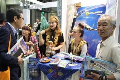 Uzbekistan Airways presents its services at JATA Tourism EXPO Japan-2015