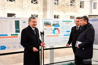 В Гулистане строится новый массив