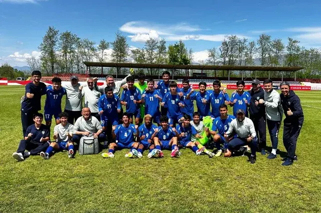 Сборная Узбекистана U-16 стала второй на UEFA Development Cup