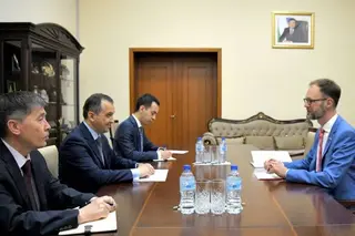 Uzbek Deputy FM receives the Ambassador of Switzerland