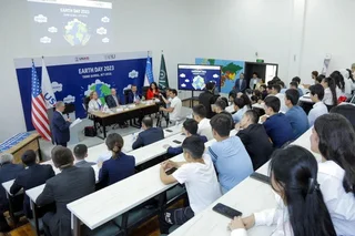 USAID, Министерство сельского хозяйства и Международный сельскохозяйственный университет отмечают День Земли – 2023