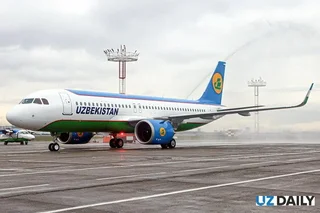 «Uzbekistan Airways» получила очередной Airbus А320neo