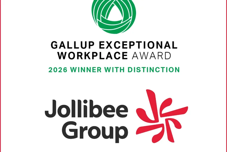 Jollibee Group Earns Gallup’s Highest Workplace Honor, Wins Engagement Award for Fifth Year