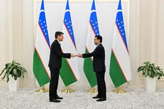 Саидов принял копии грамот нового посла Германии