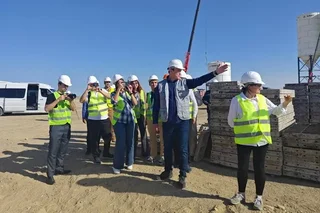 В Фаришском районе продолжается строительство АСММ: подготовка к заливке «первого бетона» в марте 2026 года