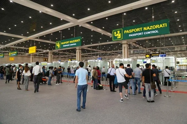 How many Uzbek citizens left for the Russian Federation in 10 months?