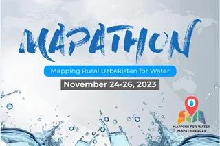 Mapathon is  held in Uzbekistan for the first time