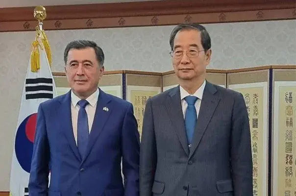 Vladimir Norov meets with the Prime Minister of the Republic of Korea