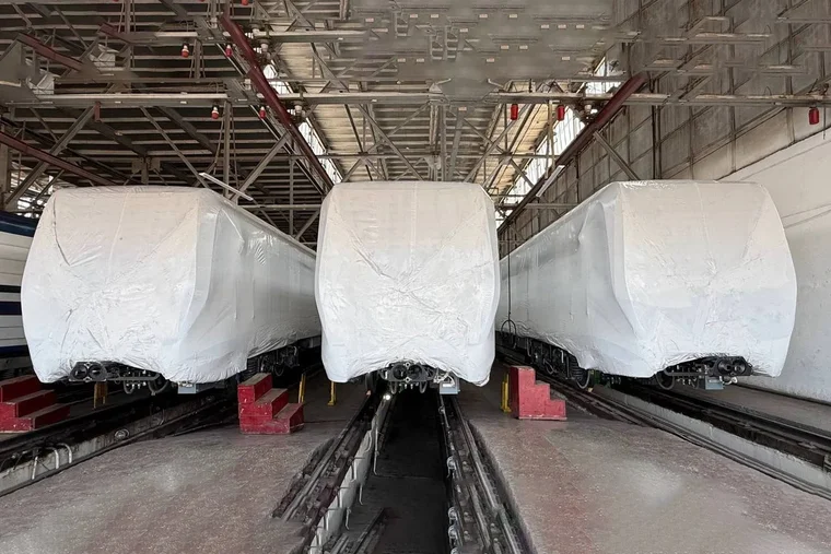 Tashkent Metro Receives Three New Train Sets