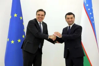 Вице-президент Европейской Комиссии провел встречу с главой МИД Узбекистана