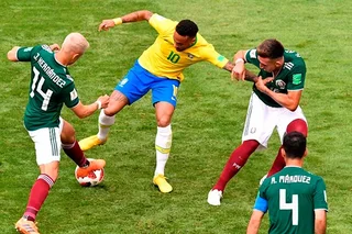 Brazil beat Mexico 2-0 in their World Cup last 16 clash