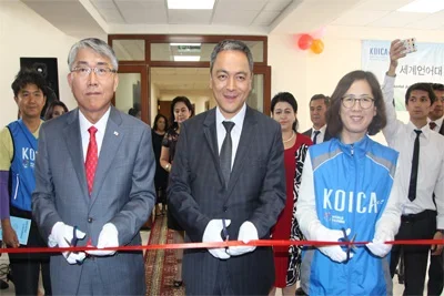 Auditorium for capacity building of interpretation education opens at Uzbek University