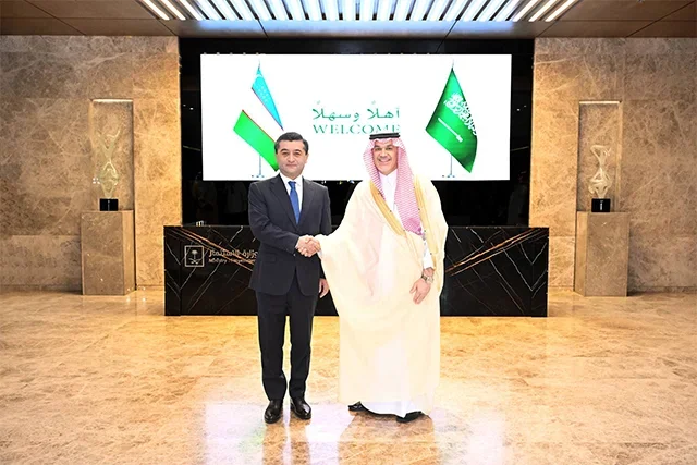Саидов Саудия Арабистони инвестиция вазири билан инвестицияларни муҳокама қилди