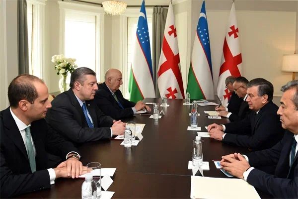 Президент Узбекистана принял Премьер-министра Грузии