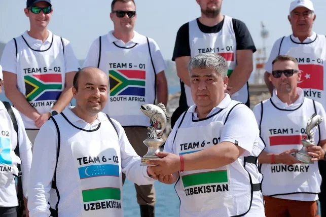 Uzbek Fishermen Shine at International Tournament Near Türkiye’s Akkuyu Nuclear Power Plant
