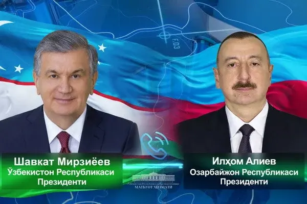 Мирзиёев и Алиев рассмотрели вопросы укрепления узбекско-азербайджанских отношений стратегического партнерства