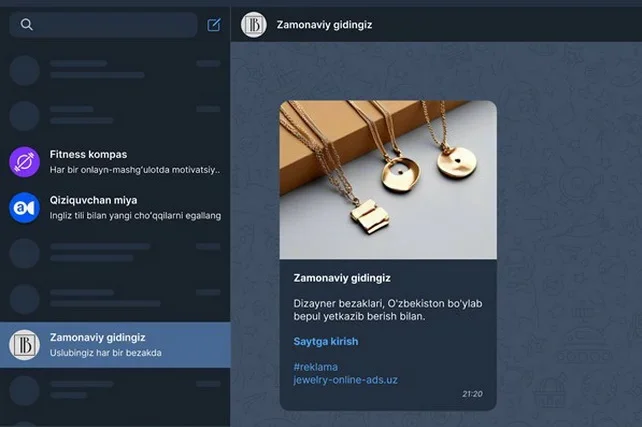 Yandex Ads biznesni tanitish va Telegram-kanallar mualliflari daromadini oshirishga yordam beradi