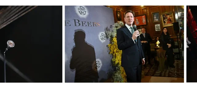 Together with Poppy Delevingne, Nathalie Emmanuel, and Archie Madekwe De Beers celebrates Diamonds, Art, and Love at Maison Assouline