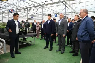 Российские делегации посетили агрокомплекс Quva Agro Star
