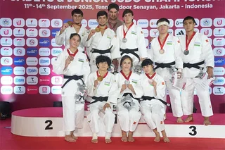 Dzyudo bo‘yicha yoshlar o‘rtasidagi Osiyo chempionatining birinchi kunida O‘zbekiston to‘qqizta medalni qo‘lga kiritdi