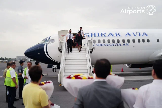 Shirak Avia launches Yerevan–Tashkent direct flights
