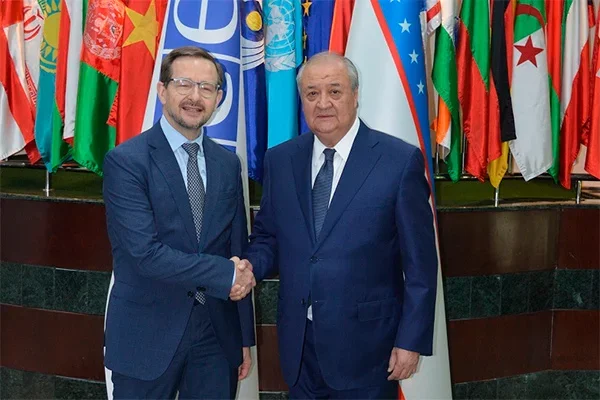 Глава МИД Узбекистана принял Генсека ОБСЕ