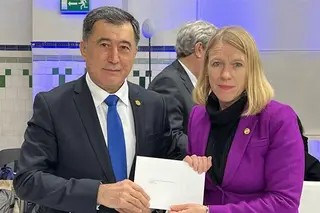 Vladimir Norov meets with the Minister of Foreign Affairs of Norway