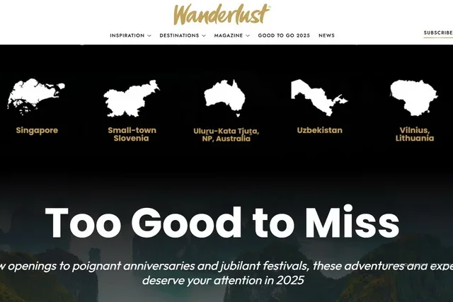 Uzbekistan listed among the Best Travel Destinations for 2025 by Wanderlust