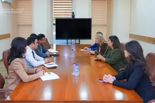 Litvaning Synergetica kompaniyasi ta’lim sohasidagi investitsiya loyihalarini muhokama qildi