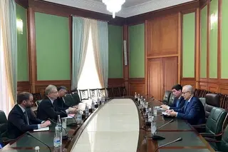 Ismatulla Irgashev holds a meeting with the Ambassador Extraordinary and Plenipotentiary of the United States