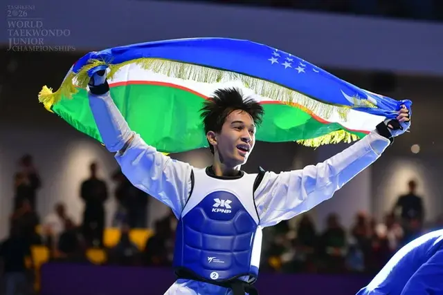 Uzbek Taekwondo Athlete Wins Gold at World Championships