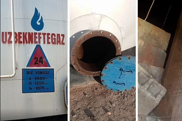 «Узбекнефтегаз»: выявлена ситуация с мародерством в филиале, принадлежащем ООО «Марокандская нефтяная база»