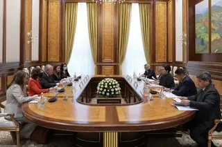 Tanzila Narbayeva holds a meeting with the head of the international coalition "Cotton campaign"