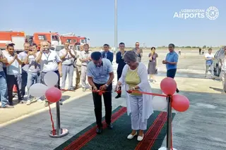 A new building of the emergency service was put into operation at the Samarkand airport