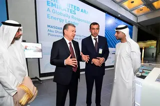 Shavkat Mirziyoyev pays visit to “Masdar City” technology park