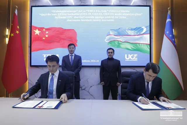 Uzbekhydroenergo and TBEA Co., Ltd. Expand Strategic Partnership in Hydropower