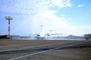 Первый самолёт авиакомпании Silk Avia прибыл в Ташкент