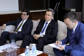 A delegation of Uzbekistan conducts meeting with Korean Company Miso Information Technology